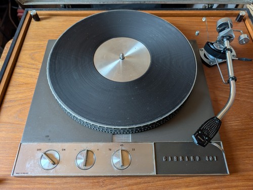 Vintage garrard 401 turntable - 401,