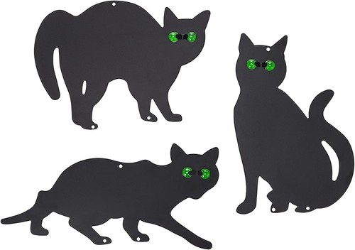 Garden scare cats metal pest - scare,