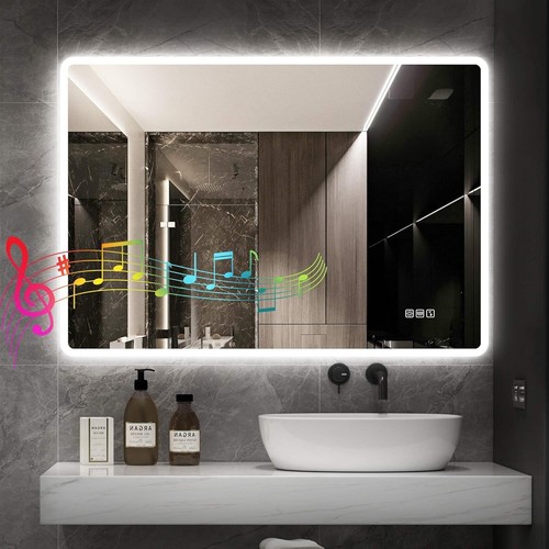 Led bathroom mirror 600x800 - bathroom,