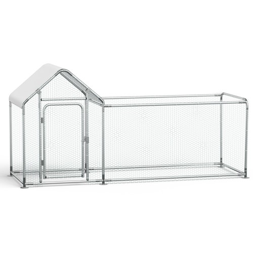 Metal chicken coop outdoor - chicken,