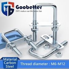 M6-M12 Square U-Bolts With Nut