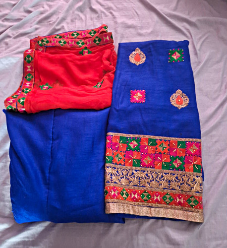 Women blue salwar - women’s,
