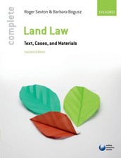 Land Law - Roger Sexton