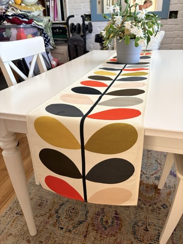 Orla kiely multi stem fabric - multi,