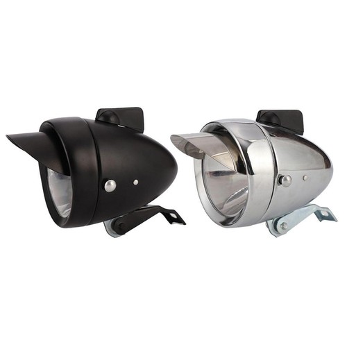 New bike headlight with visor - with,