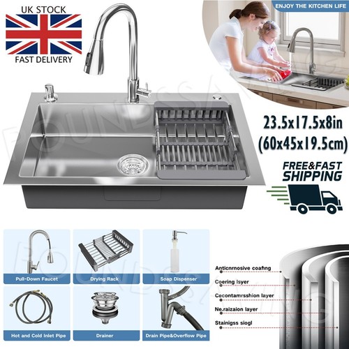 Drop in kitchen sink - kitchen,