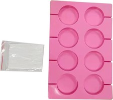 Jumbo Round Silicone Lollipop