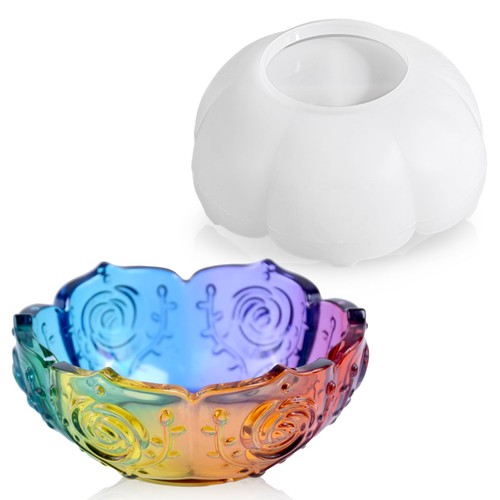 Bowl resin mold silicone - resin,