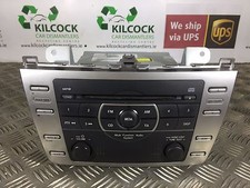 2009 MAZDA 6 RADIO HEAD UNIT CD  MP3 PLAYER GS1D669R0A *FAST SHIPPING