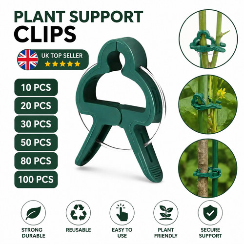 50pcs garden plant clips - garden,