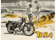 1950's BSA C11 250cc