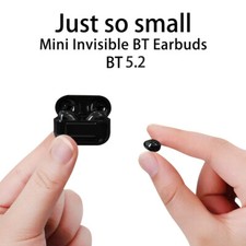 UK NEW Mini Earbuds Invisible Sleep Headphone Bluetooth 5.2 EarphonesWireless