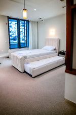 Timber Lined Guest Bed Velvet