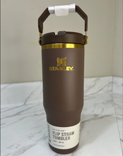 Stanley IceFlow Flip Straw Tumbler 30 oz | LIMITED EDITION | ESPRESSO GOLD