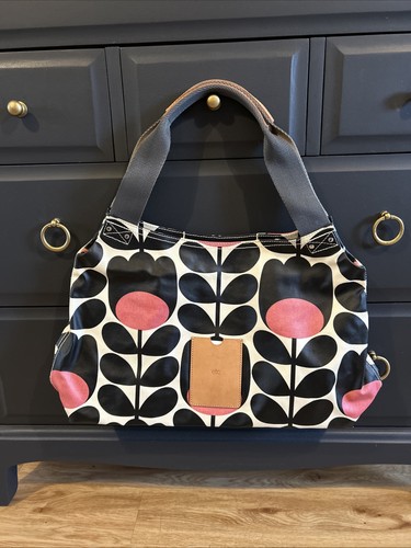 Orla kiely black - orla, pink