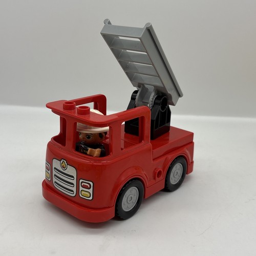 Lego duplo fire truck - fire,