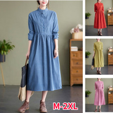 Ethnic Women Corduroy Dress