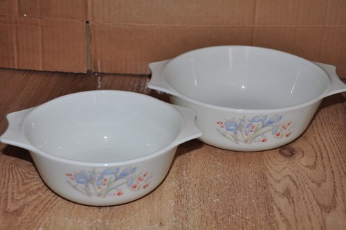 Pyrex english blue iris - pyrex,