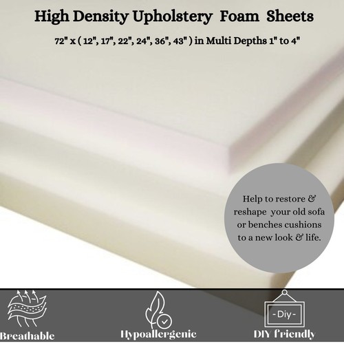 Upholstery foam 6ft - foam, medium