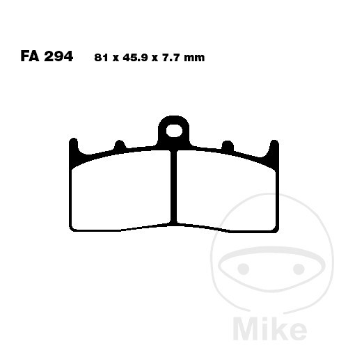 Ebc sintered brake pads - brake,