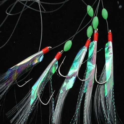 Pack mackerel feathers - in,