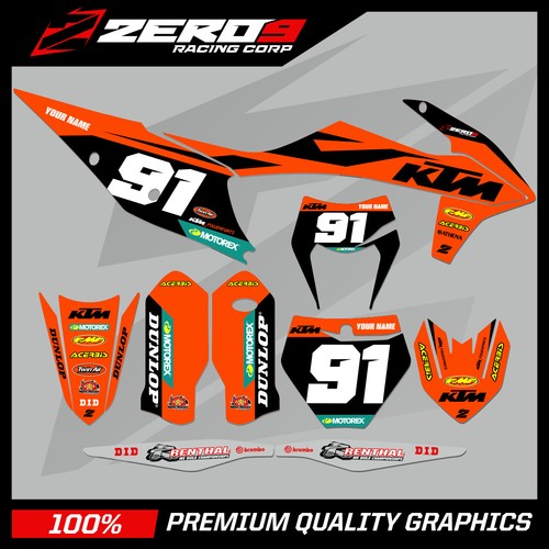 Custom graphics kit ktm sx - mx,