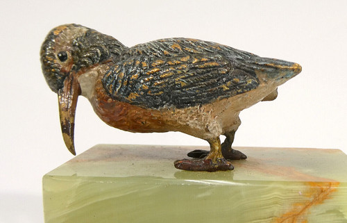 Vienna bronze kingfisher - vienna, circa