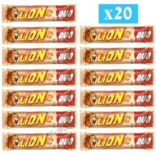LION WHITE DUO CHOCOLATE BARS 60g ( 5 / 10 / 15 / 20 )