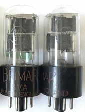 Brimar Red 6X5GT Tube Valve x2