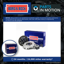 Clutch Kit 3pc (Cover+Plate+CSC) HKT1584 Borg & Beck Genuine Quality Guaranteed