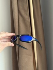 Oakley Minute Splice Redux Black Blue Hype Vintage Sunglasses Gorpcore USA Y2K