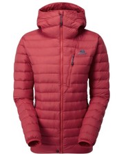 Mountain Equipment Women's Earthrise Hooded Jacket Size 12 Red Capsicum RRP£180