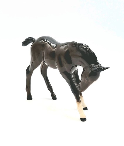 Beswick england horse dark - beswick,