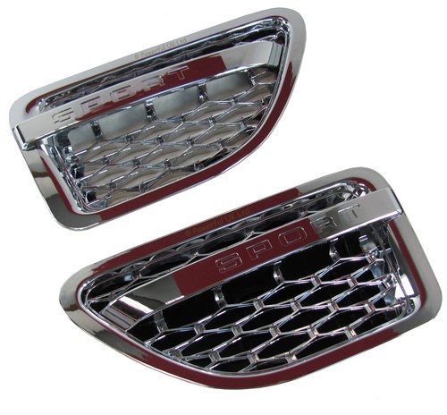 Chrome side vents - side, for
