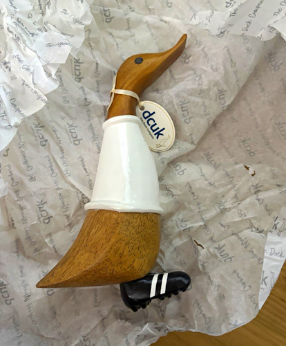 Dcuk wooden duck figurine - dcuk,