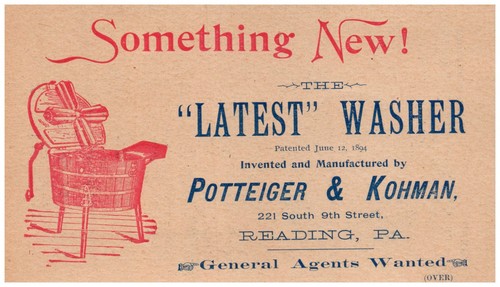 1894 invented potteiger - invented, &