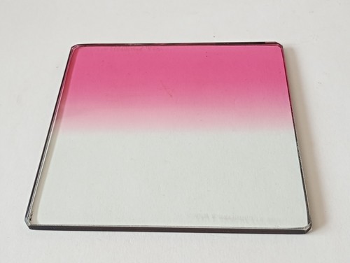 Tiffen 4x4 clear pink - 4x4", clear/pink