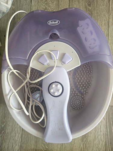 Scholl electric foot spa - foot,