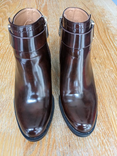 Brand new patent leather - brand, ankle