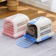 Pet Dog Puppy Cat Carrier Basket Bag Cage Portable Travel Kennel Carry Luggage
