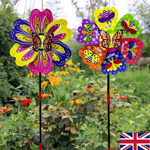 2pcs butterfly flower windmill - flower,