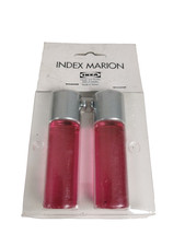 IKEA Index Marion Modern Finials 2-pack 20mm Curtain Poles PINK New