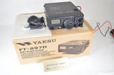 Yaesu FT-897D HF VHF UHF All Mode Transceiver Ham Radio Tested W/ Original Box