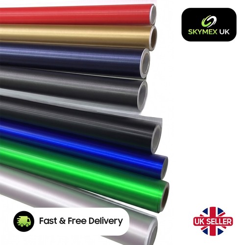 Car wrapping brushed metal - car,