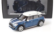 1:18 Kyosho Mini Cooper S Countryman F60 Island Blue/ White Dealer Version