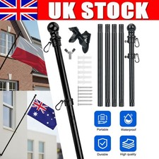 6FT Wall Mounted Flag Pole Kit
