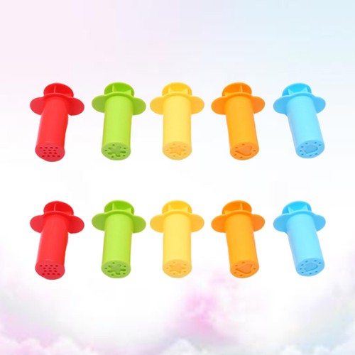 Pcs colorful clay extruder - 10,
