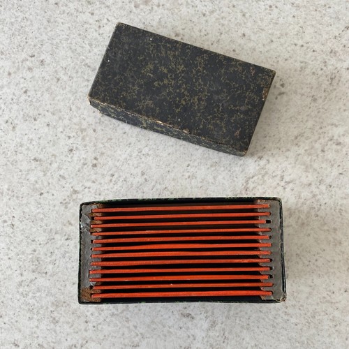 Box vintage small glass - box,