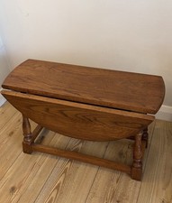 Vintage Solid Oak Small 38cm