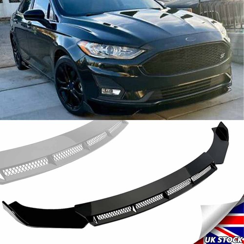 Glossy front bumper - glossy, spoiler